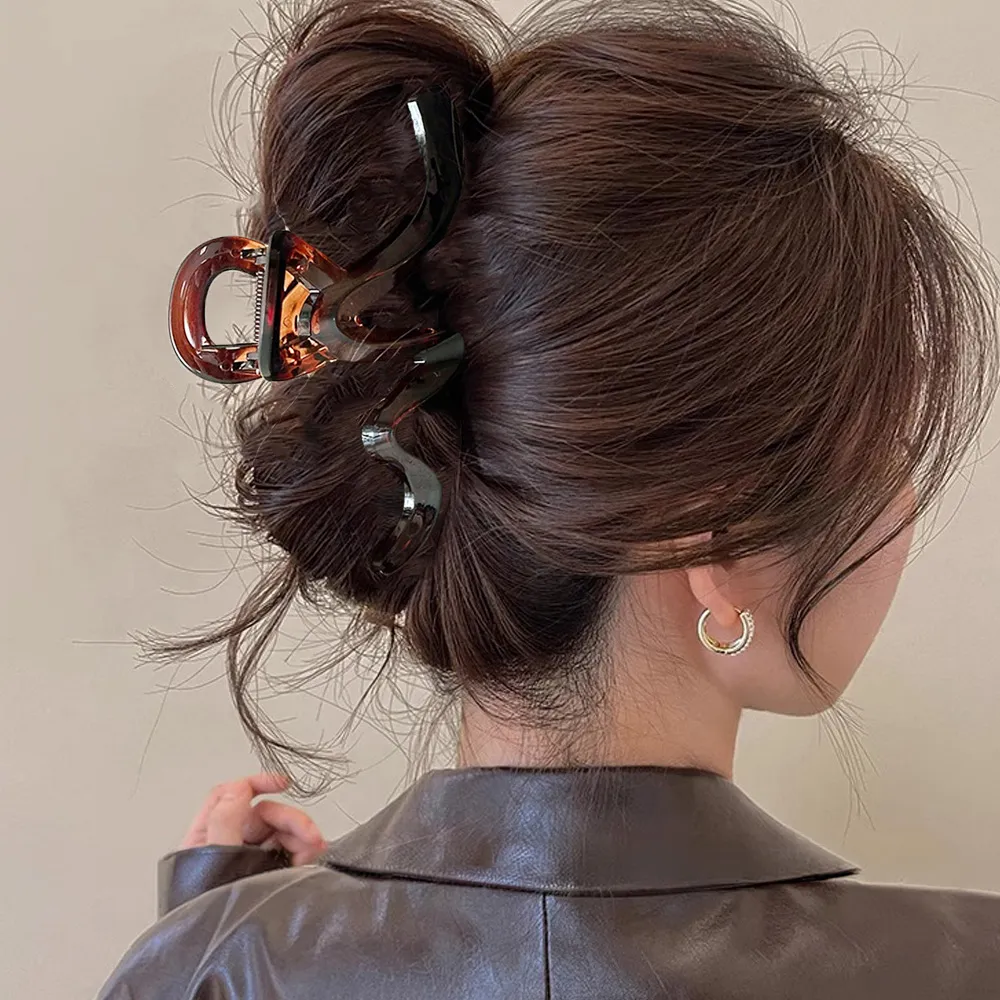 ウェーブヘアクリップ